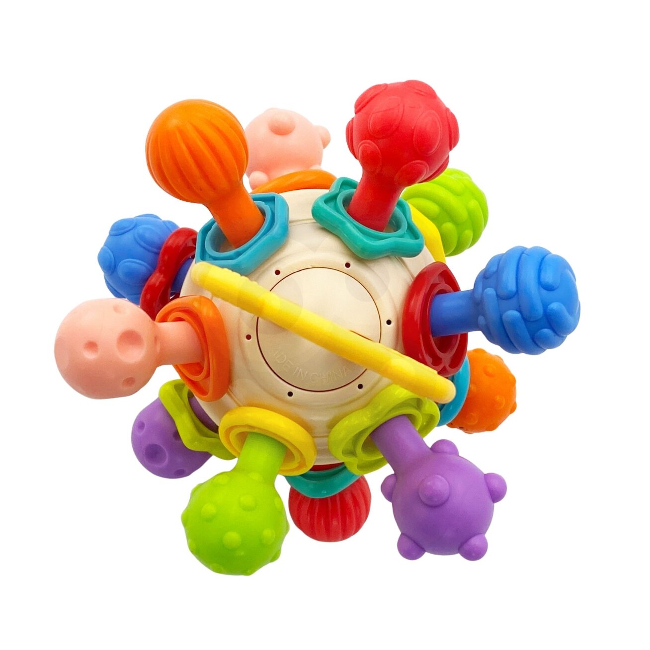 WOOPIE BABY Minkštas barškutis 2in1 kramtukas sensorinis žaislas kūdikiams 0m+ 7 WOOPIE BABY Minkštas barškutis 2in1 kramtukas sensorinis žaislas kūdikiams 0m+ 7