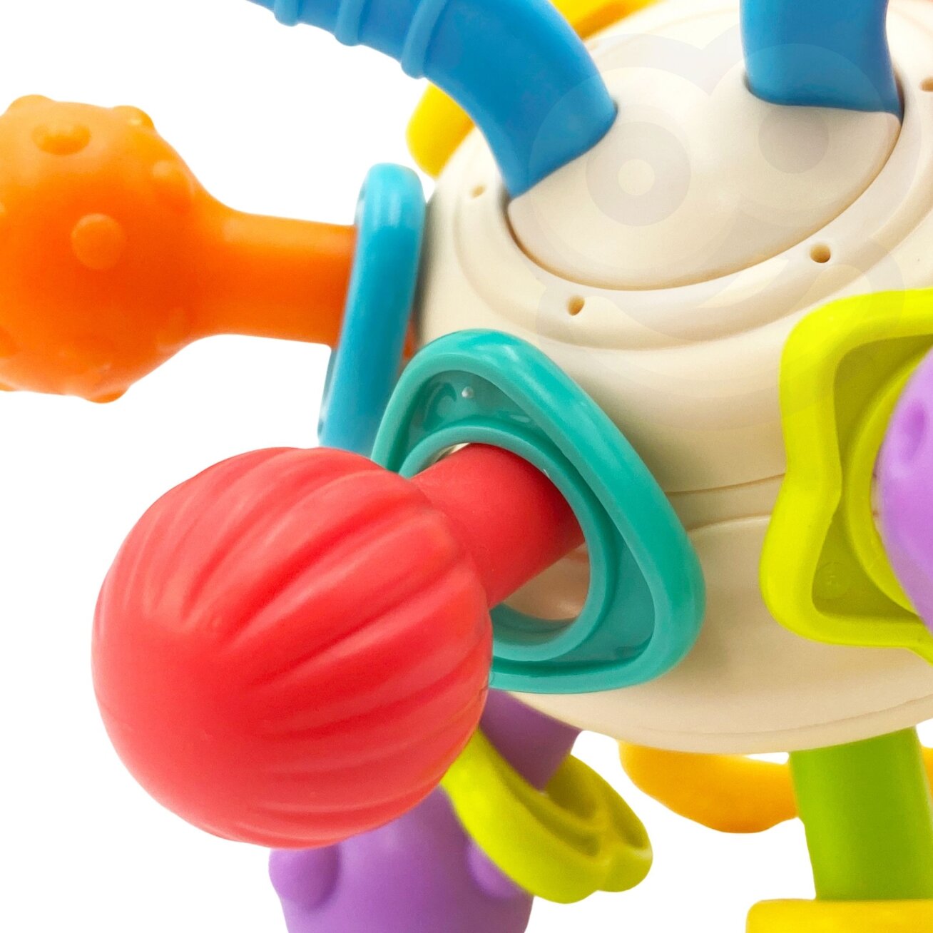 WOOPIE BABY Minkštas barškutis 2in1 kramtukas sensorinis žaislas kūdikiams 0m+ 8 WOOPIE BABY Minkštas barškutis 2in1 kramtukas sensorinis žaislas kūdikiams 0m+ 8