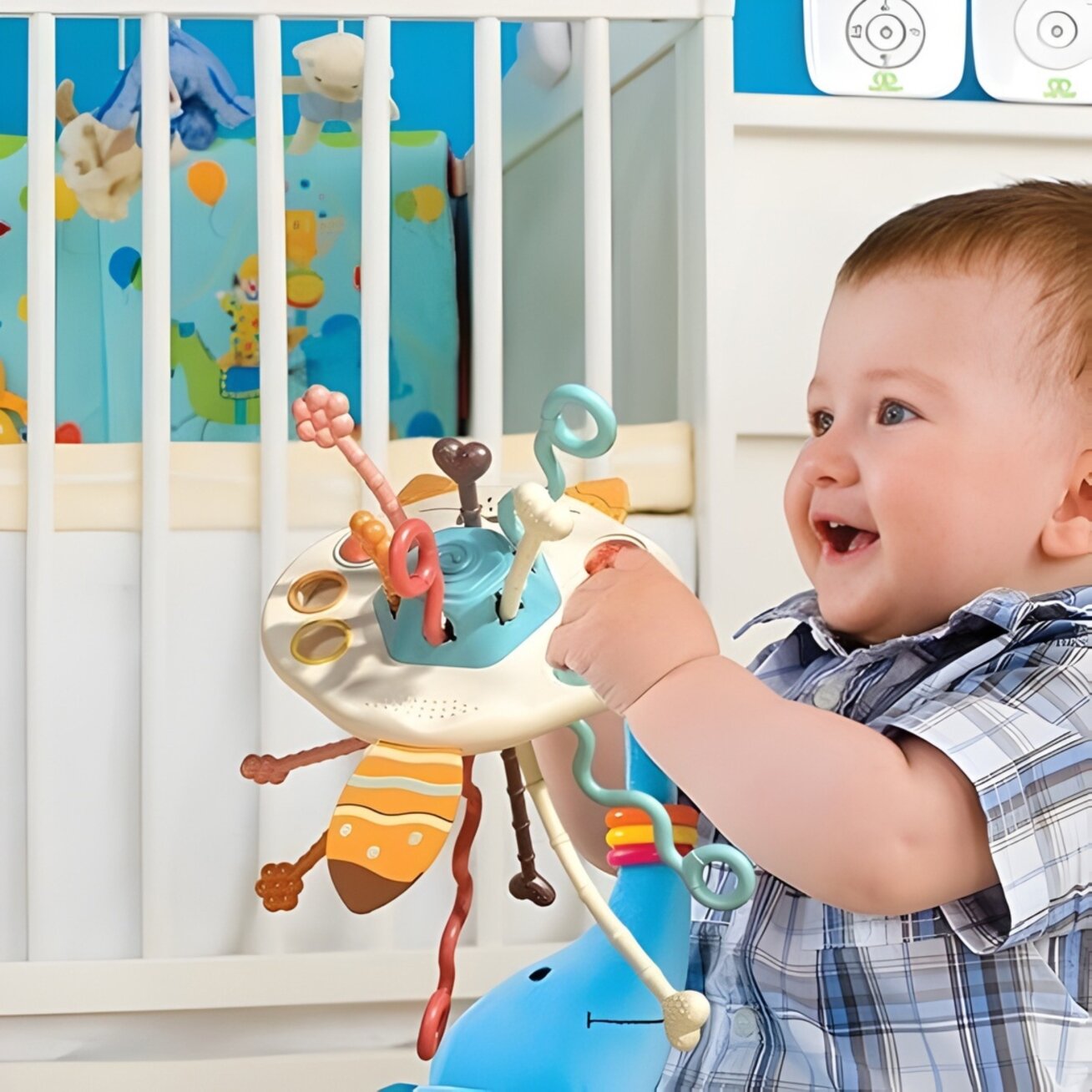 WOOPIE BABY Montessori sensorinis žaislas – kramtukas, barškutis, daugiafunkcis lapinas 8 WOOPIE BABY Montessori sensorinis žaislas – kramtukas, barškutis, daugiafunkcis lapinas 8