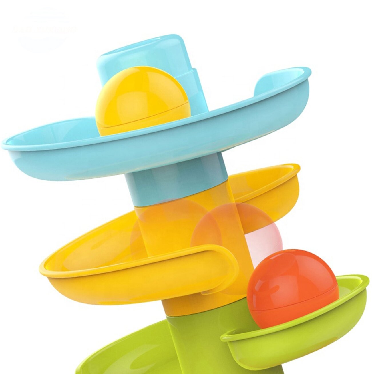 WOOPIE BABY kamuoliukų trasa Kulių trasa rinkinys Spiralė + 3 kamuoliukai 5 WOOPIE BABY kamuoliukų trasa Kulių trasa rinkinys Spiralė + 3 kamuoliukai 5