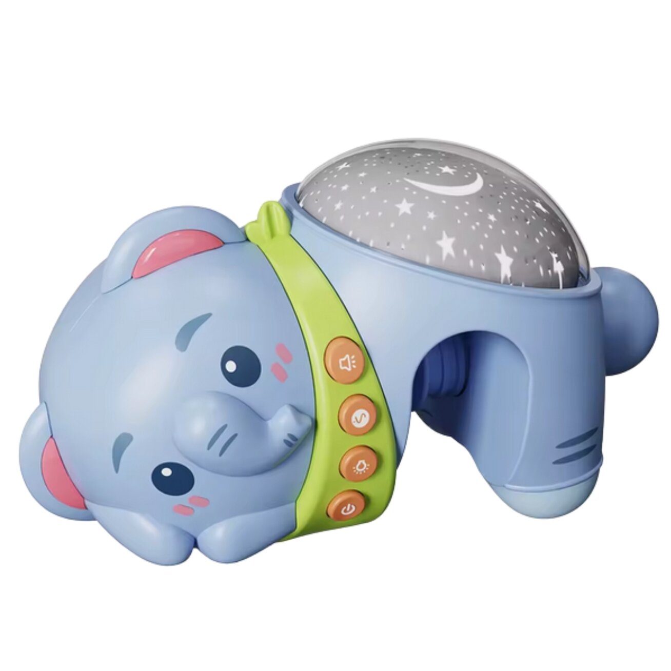 WOOPIE BABY Žvaigždžių projektorius Naktinė lemputė-projektorius vaikams Drambliukas 1 WOOPIE BABY Žvaigždžių projektorius Naktinė lemputė-projektorius vaikams Drambliukas 1