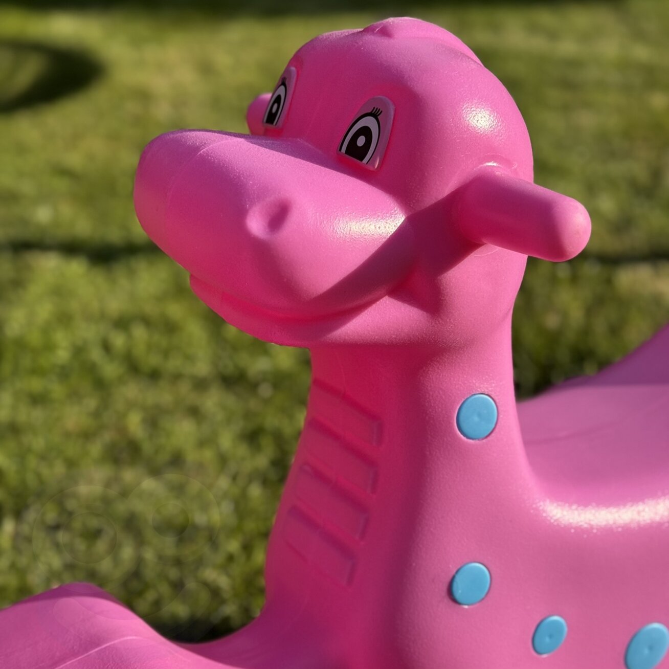 WOOPIE daugiafunkcis supamas Dino balansinės sūpynės rožinis 7