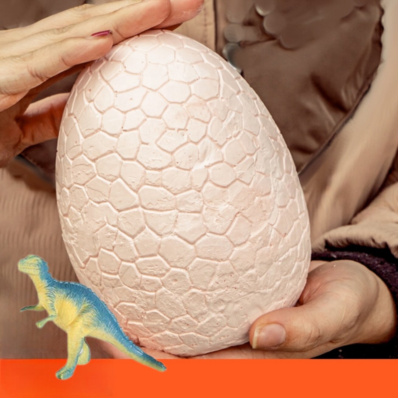 WOOPIE Dinozaurų kiaušinio kasinėjimas Archeologo rinkinys 12 dinozaurų iškasimui 5