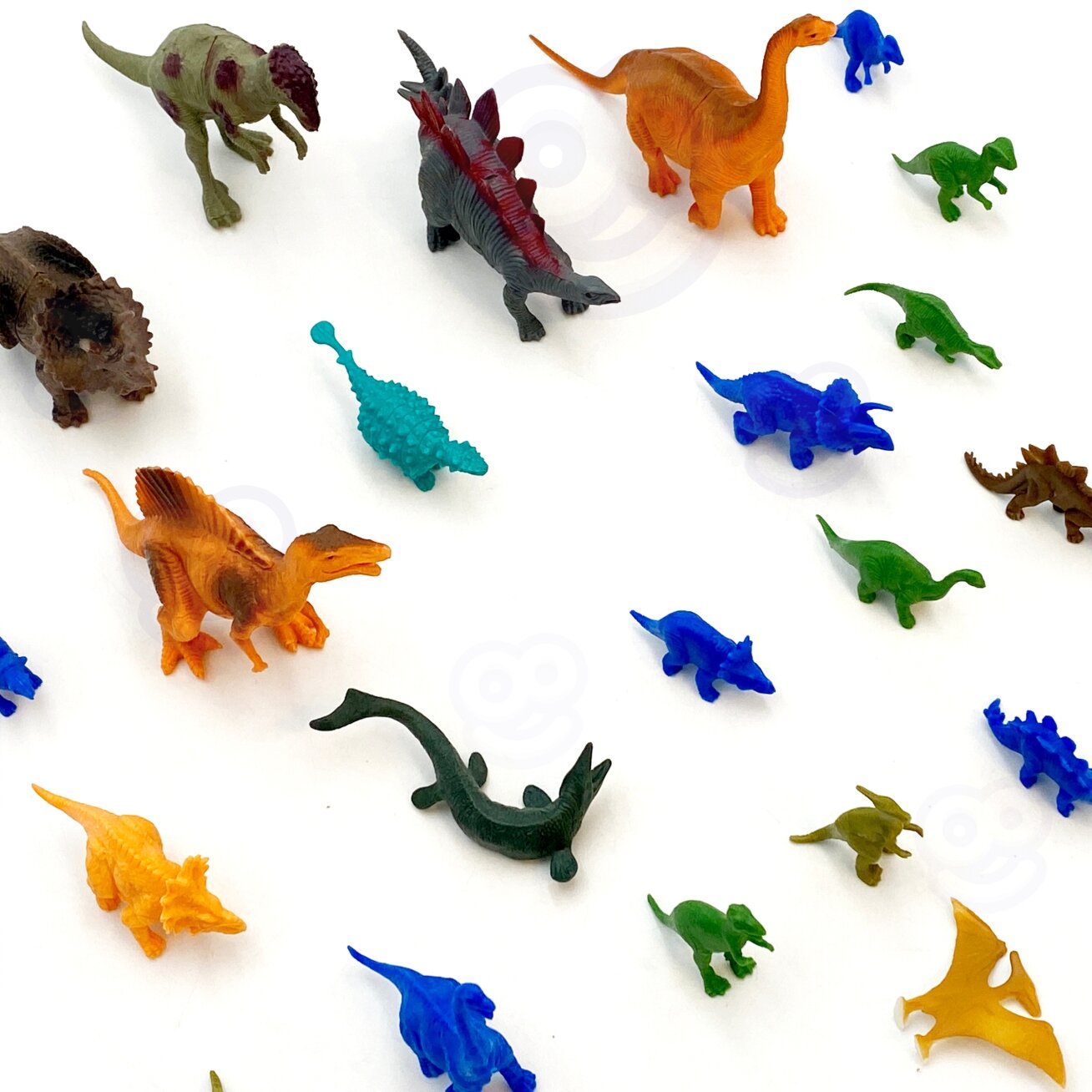 WOOPIE Dinozaurų figūrėlių rinkinys 34 vnt. 6