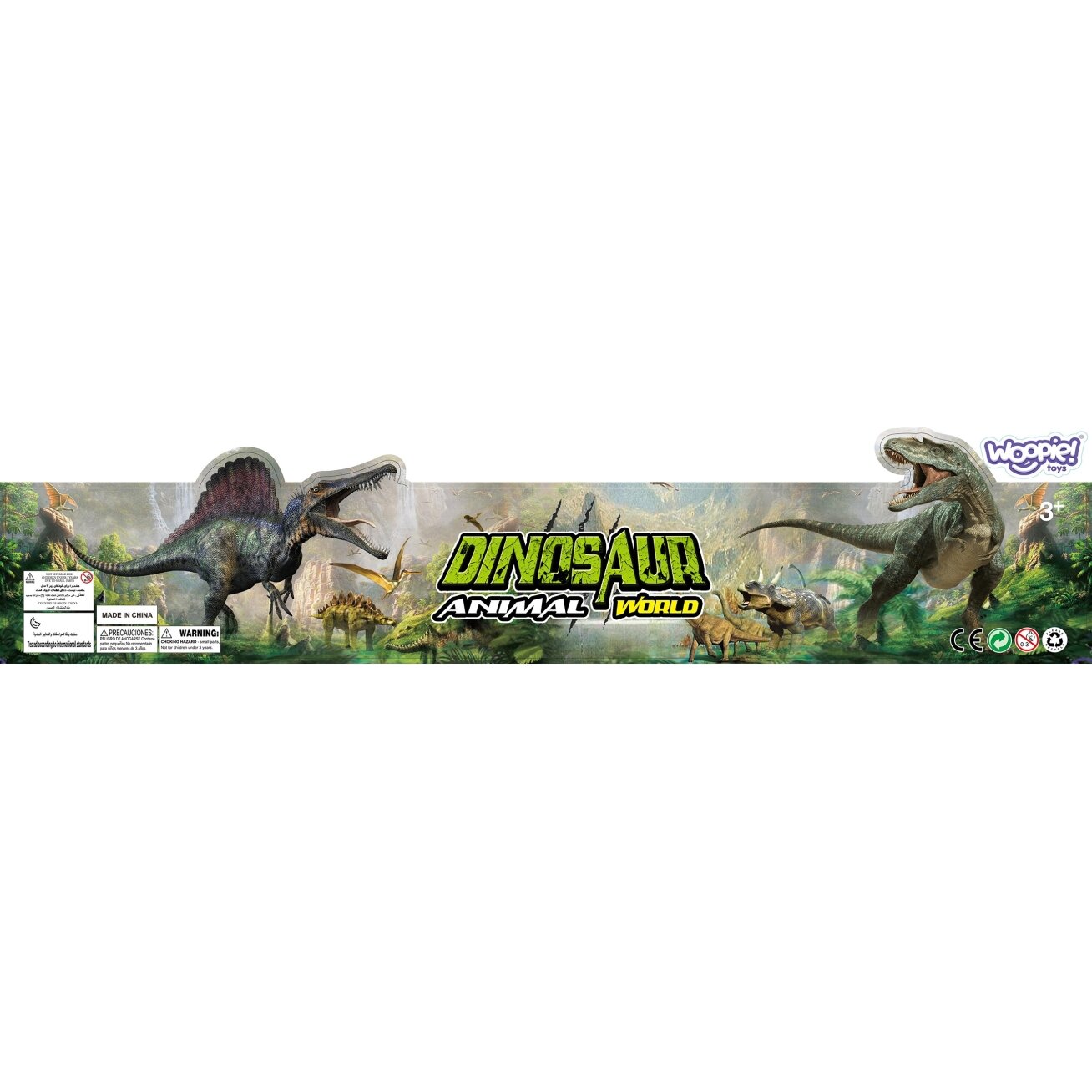 WOOPIE Dinozaurų figūrėlių rinkinys 34 vnt. 8 WOOPIE Dinozaurų figūrėlių rinkinys 34 vnt. 8