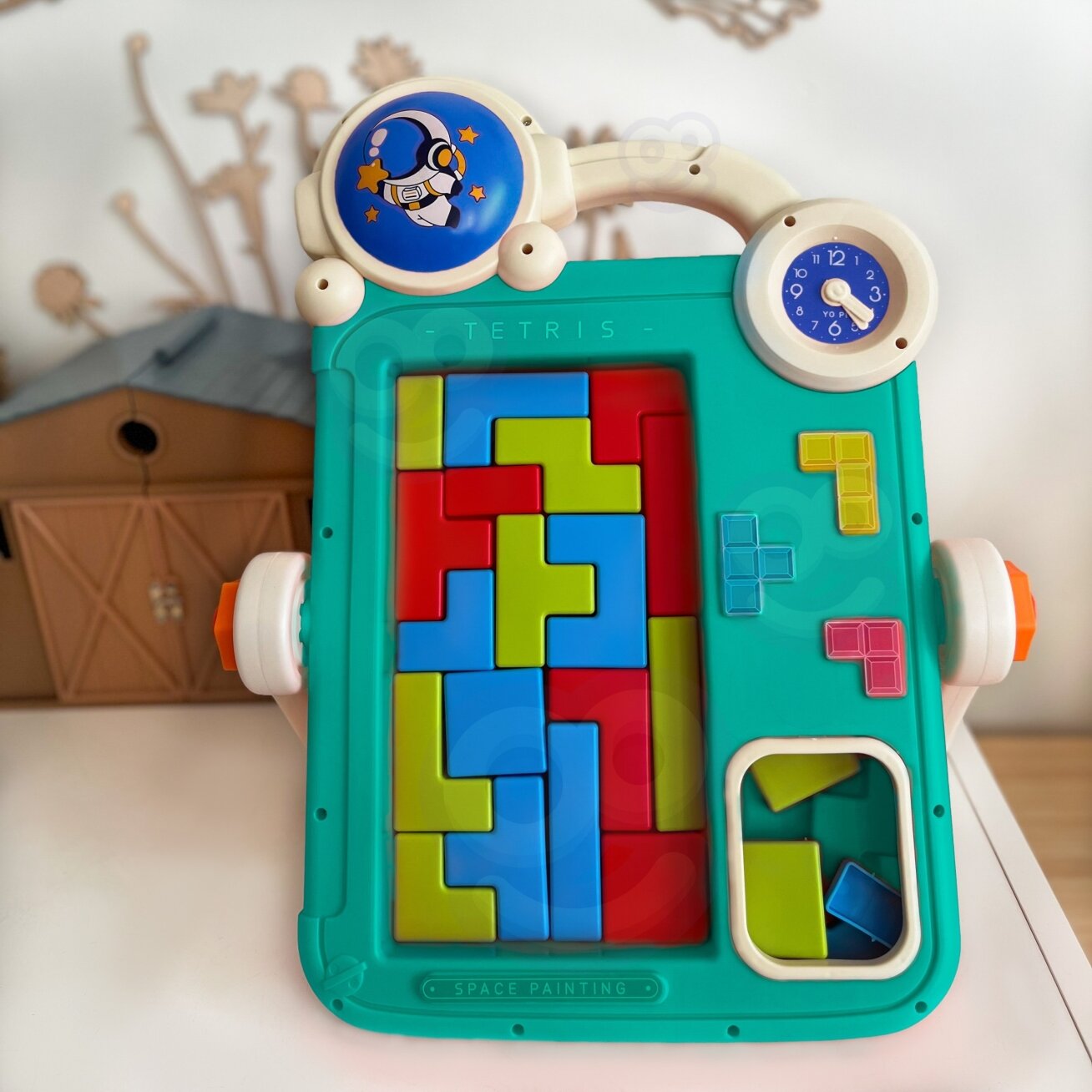 WOOPIE Dvipusė piešimo lenta ir žaidimas Tetris 2in1 3 WOOPIE Dvipusė piešimo lenta ir žaidimas Tetris 2in1 3