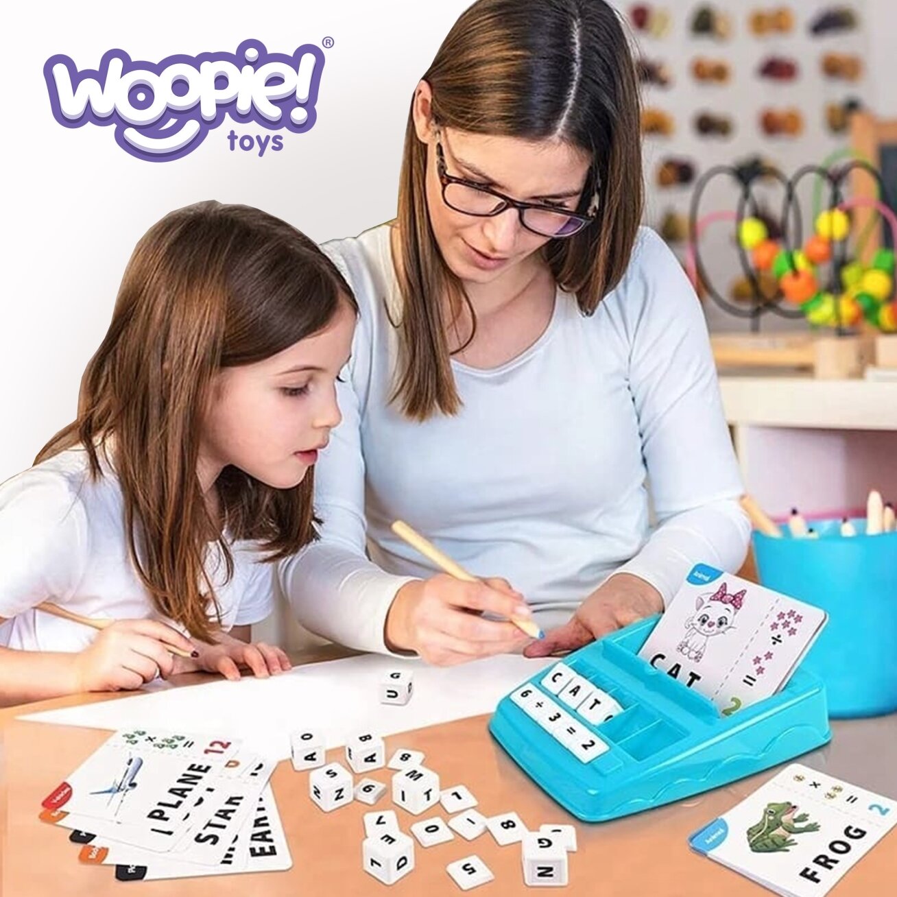 WOOPIE edukacinis žaidimas anglų kalbos ir matematikos mokymuisi 1 WOOPIE edukacinis žaidimas anglų kalbos ir matematikos mokymuisi 1
