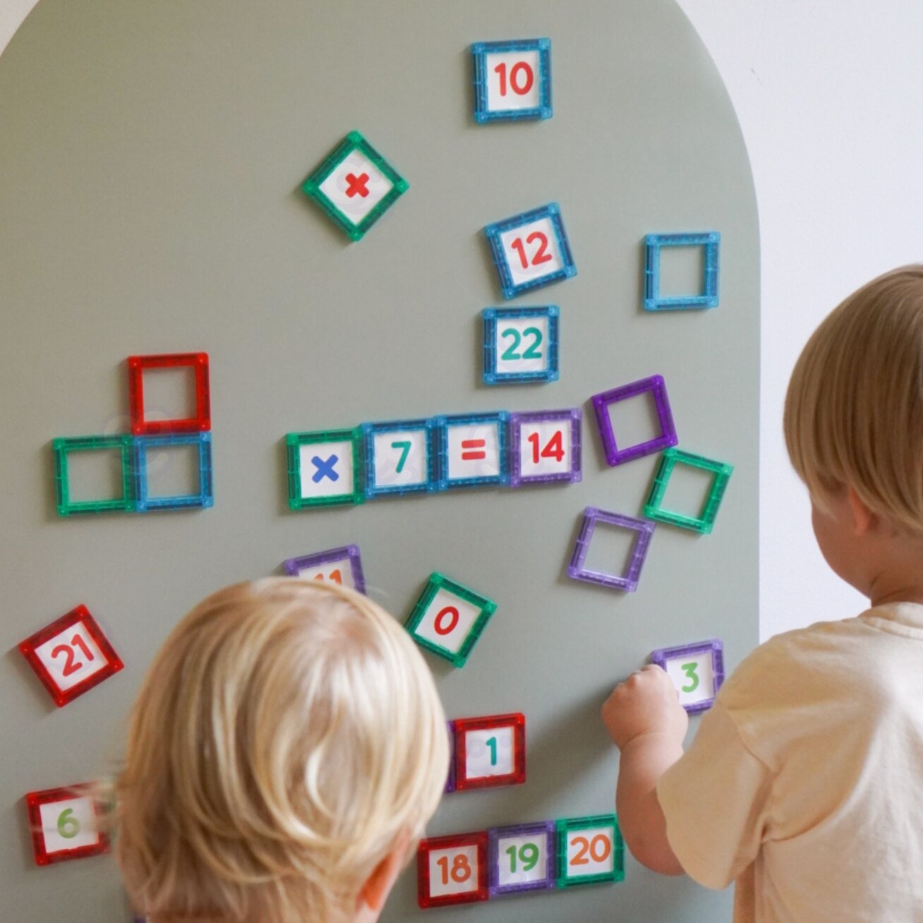 WOOPIE Erdvinės magnetinės kaladėlės Skaičių mokymasis 70 elementų 1 WOOPIE Erdvinės magnetinės kaladėlės Skaičių mokymasis 70 elementų 1