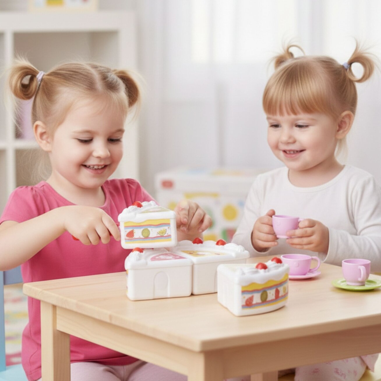 WOOPIE gimtadienio tortas ir pjaustomi vaisiai su saldumynais 2