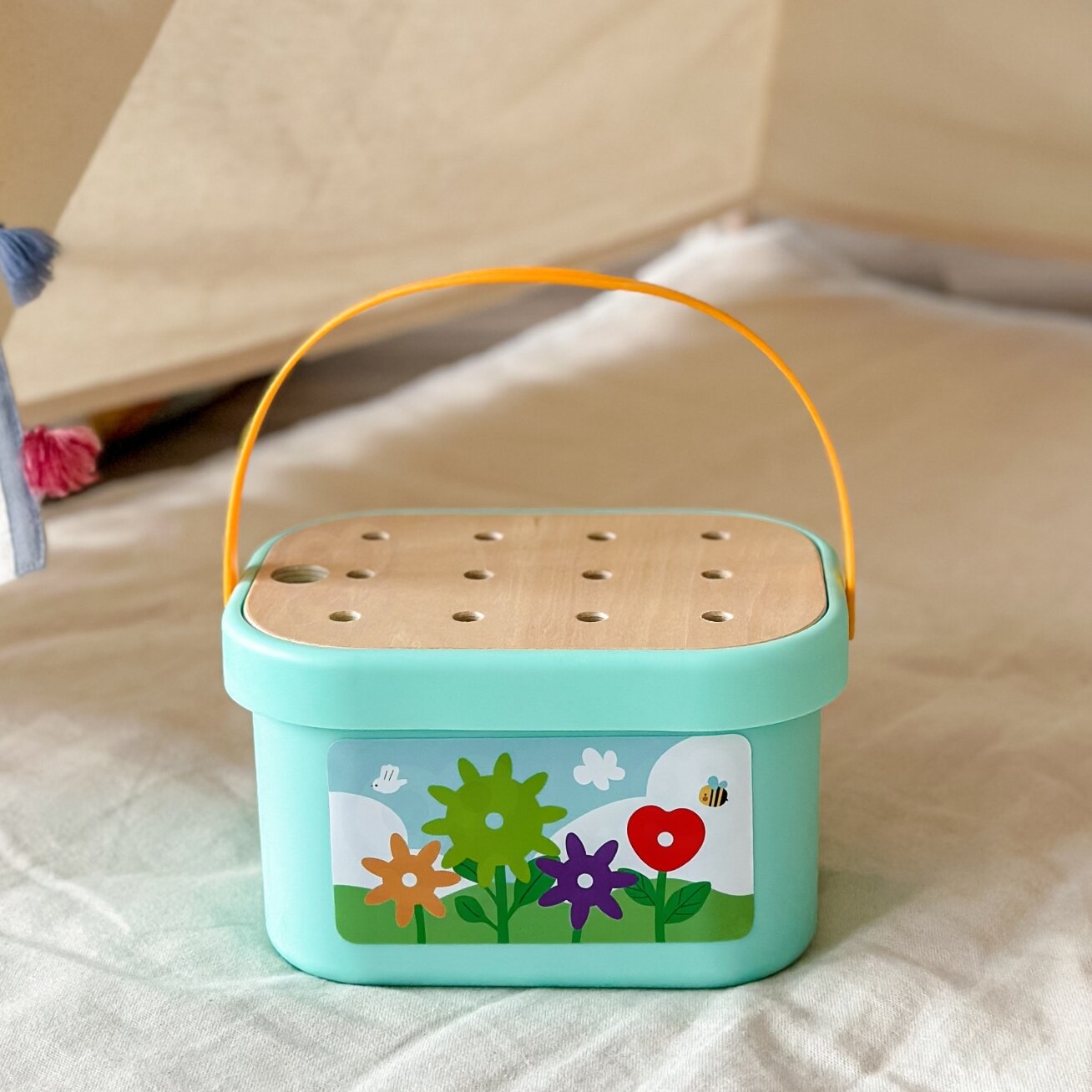 WOOPIE GREEN Konstrukcinis motorikos BOX Montessori 12w1 FSC 10 WOOPIE GREEN Konstrukcinis motorikos BOX Montessori 12w1 FSC 10