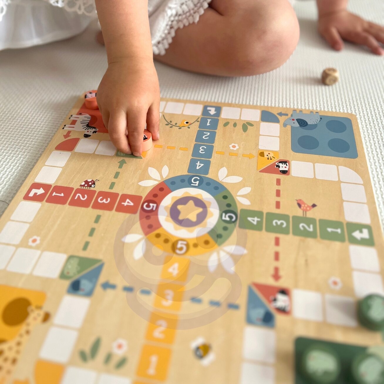 WOOPIE GREEN Loginiai stalo žaidimai 2in1 Ludo (kinų šaškės) + Gyvatės ir kopėčios 4 WOOPIE GREEN Loginiai stalo žaidimai 2in1 Ludo (kinų šaškės) + Gyvatės ir kopėčios 4