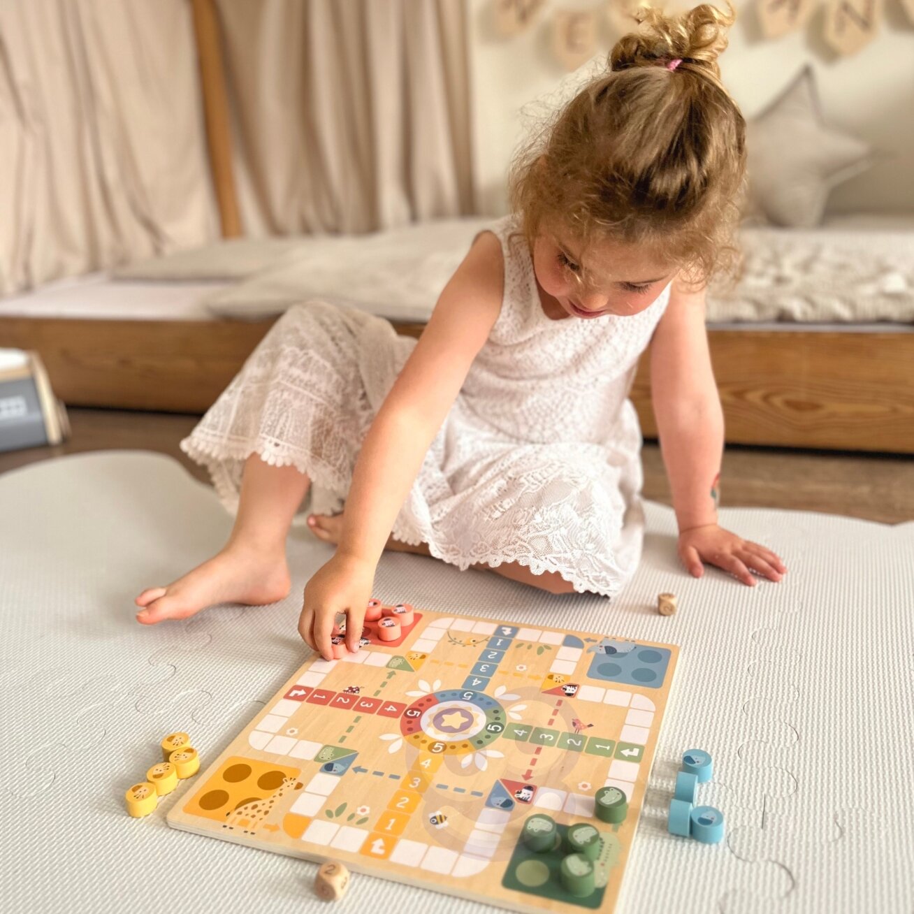 WOOPIE GREEN Loginiai stalo žaidimai 2in1 Ludo (kinų šaškės) + Gyvatės ir kopėčios 7 WOOPIE GREEN Loginiai stalo žaidimai 2in1 Ludo (kinų šaškės) + Gyvatės ir kopėčios 7