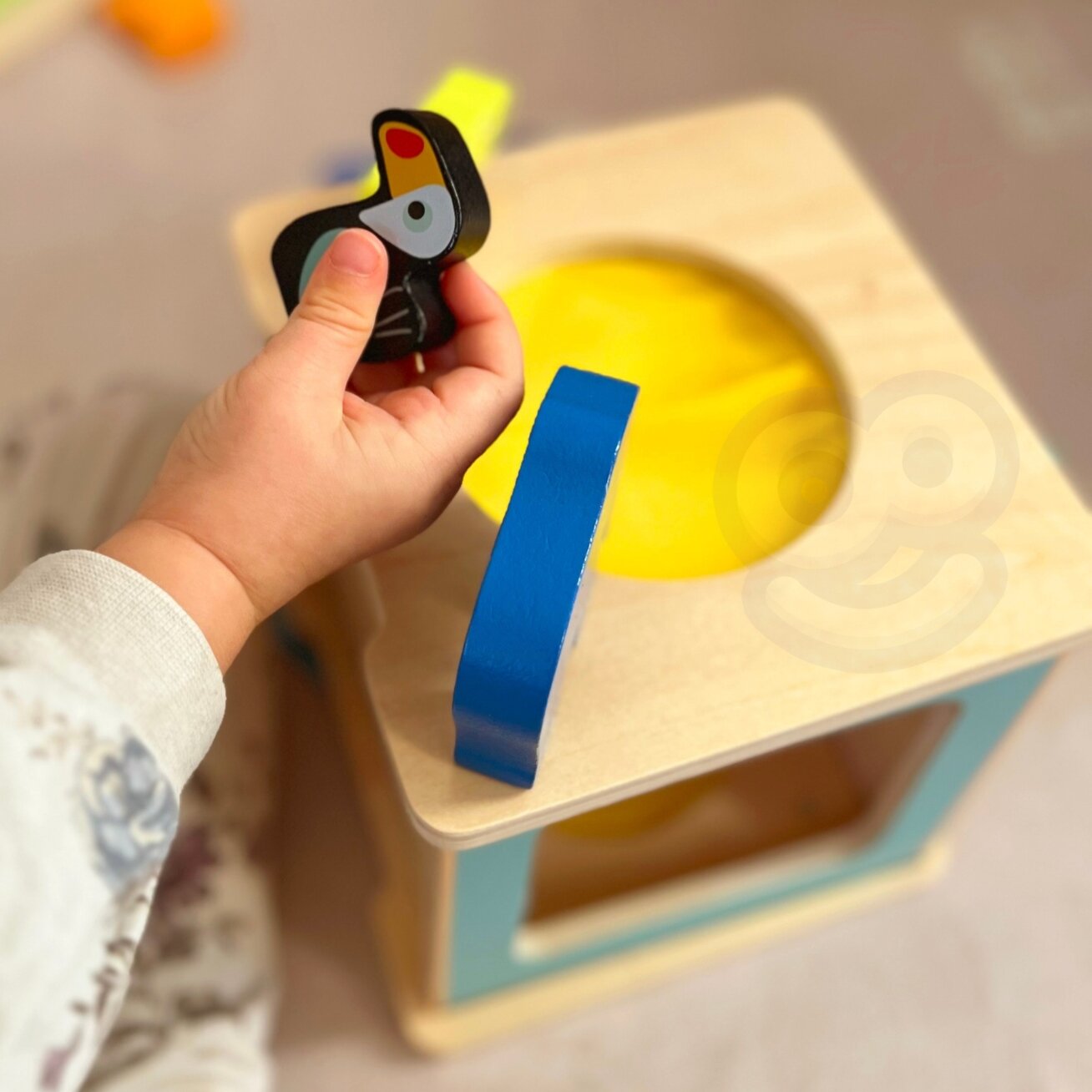 WOOPIE GREEN Box Dėžutė XXL Montessori edukacinė 7in1 sensorinė 31-36 mėn. FSC 8