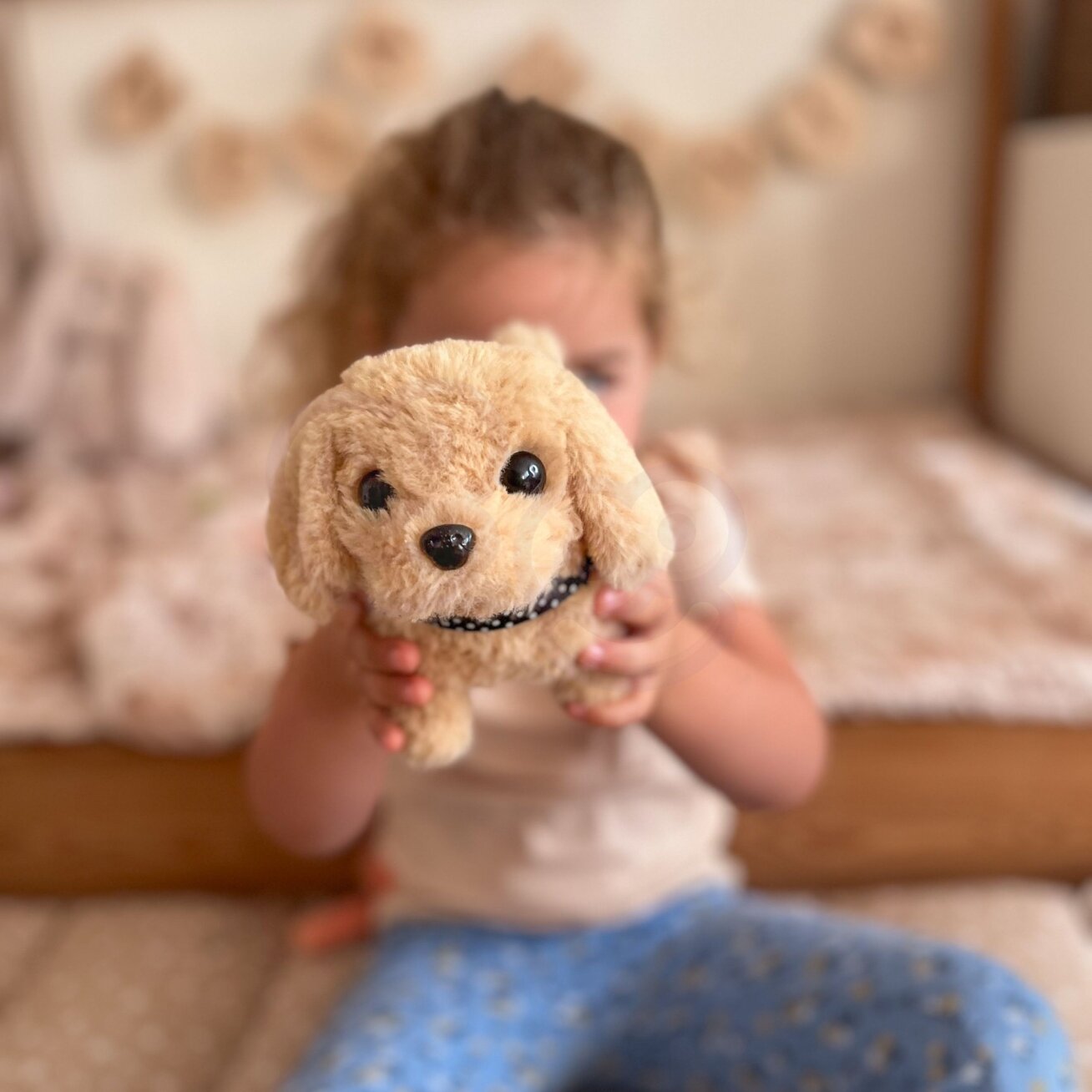 WOOPIE interaktyvus pliušinis šuniukas su kauliuku Bichon Golden Retriever 4 WOOPIE interaktyvus pliušinis šuniukas su kauliuku Bichon Golden Retriever 4