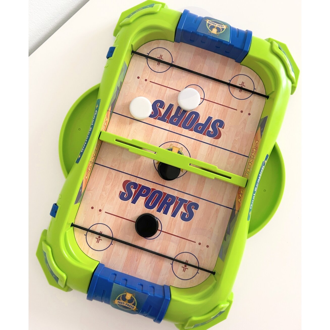 WOOPIE 2in1 vikrumo žaidimas Mini ledo ritulys ir lenktynės 6 WOOPIE 2in1 vikrumo žaidimas Mini ledo ritulys ir lenktynės 6