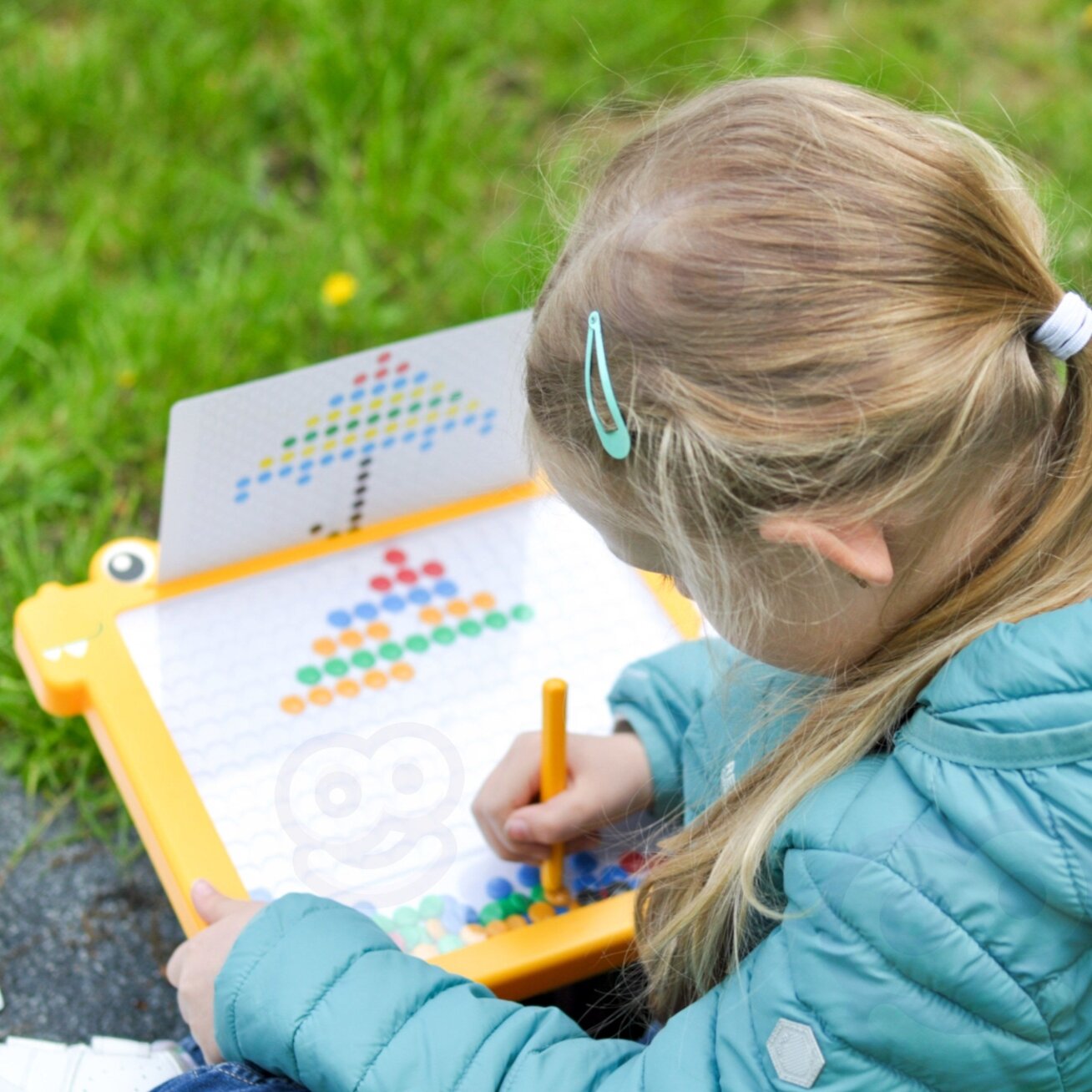 WOOPIE magnetinė lenta vaikams Montessori MagPad dinozauras 2 WOOPIE magnetinė lenta vaikams Montessori MagPad dinozauras 2