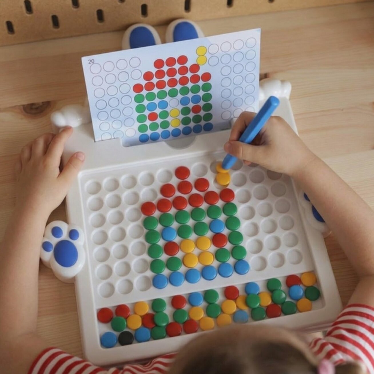 WOOPIE magnetinė lentelė vaikams Montessori MagPad Triušis 1 WOOPIE magnetinė lentelė vaikams Montessori MagPad Triušis 1