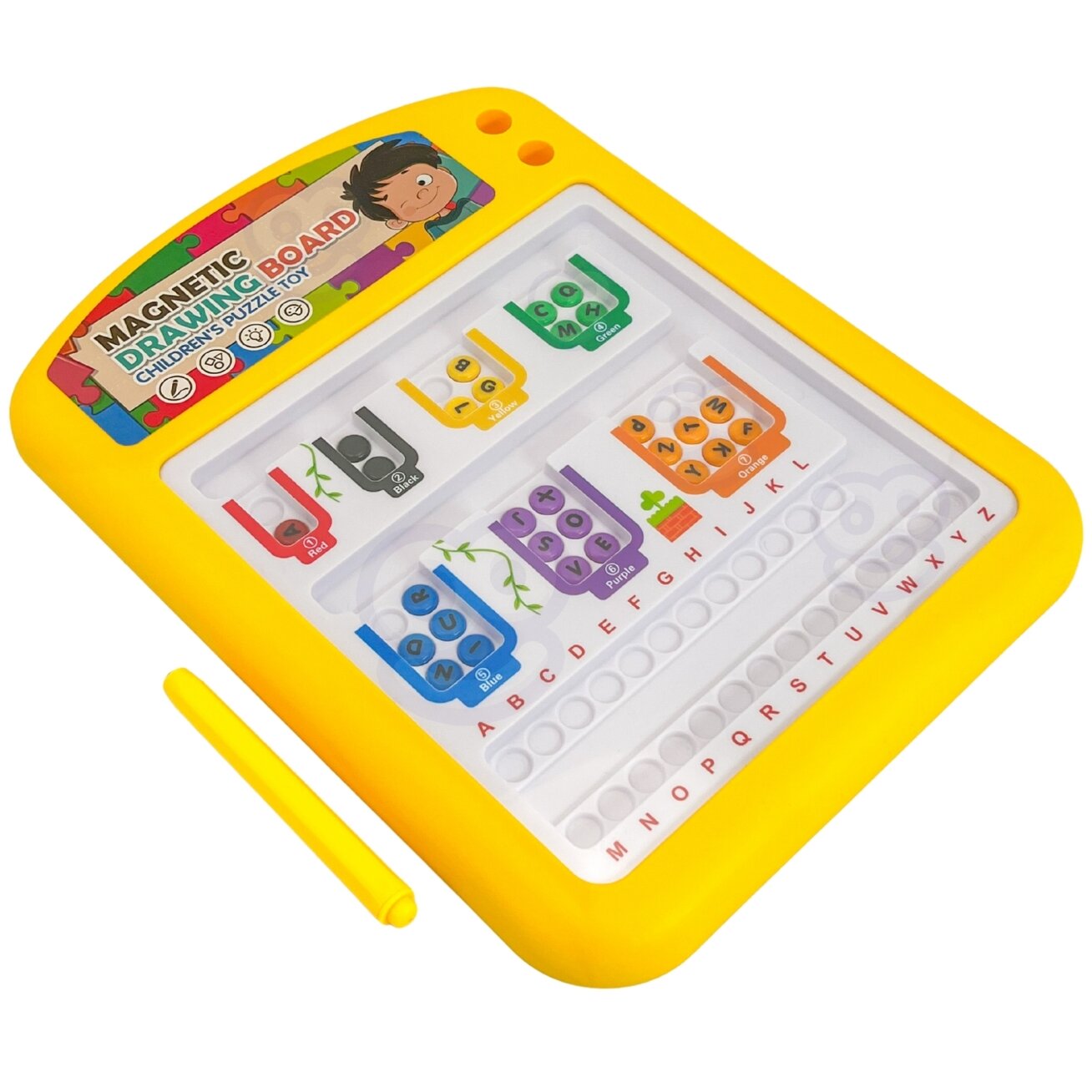 WOOPIE Montessori magnetinė lentelė piešimui 3