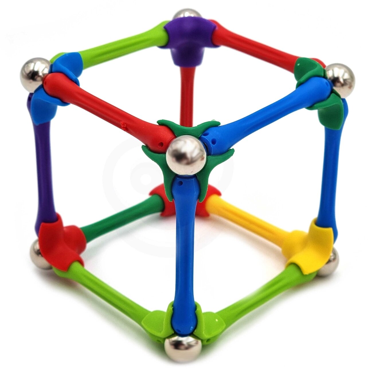 WOOPIE Magnetinės konstrukcinės kaladėlės Kūrybinė dėlionė 110 el. 11 WOOPIE Magnetinės konstrukcinės kaladėlės Kūrybinė dėlionė 110 el. 11
