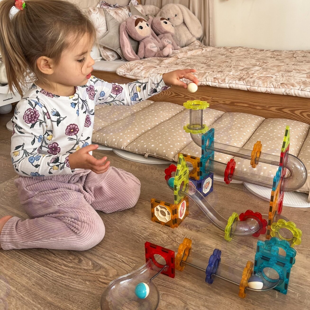 WOOPIE Magnetinės konstrukcinės 3D kaladėlės edukacinis rinkinys Kamuoliukų trasa Kulodromas 113 el. 4 WOOPIE Magnetinės konstrukcinės 3D kaladėlės edukacinis rinkinys Kamuoliukų trasa Kulodromas 113 el. 4