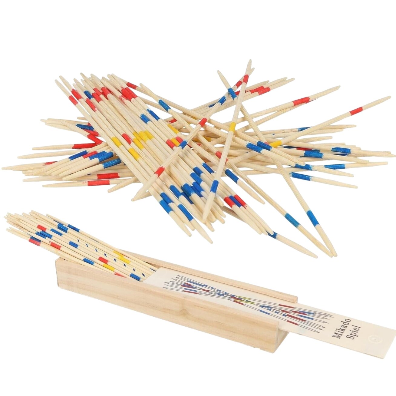 WOOPIE Medinės lazdelės Mikado dėžutėje 41 el. 5 WOOPIE Medinės lazdelės Mikado dėžutėje 41 el. 5