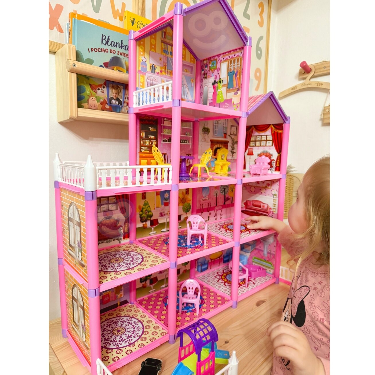 WOOPIE Mega vila Lėlių namelis LOVELY HOUSE 194 el. 3