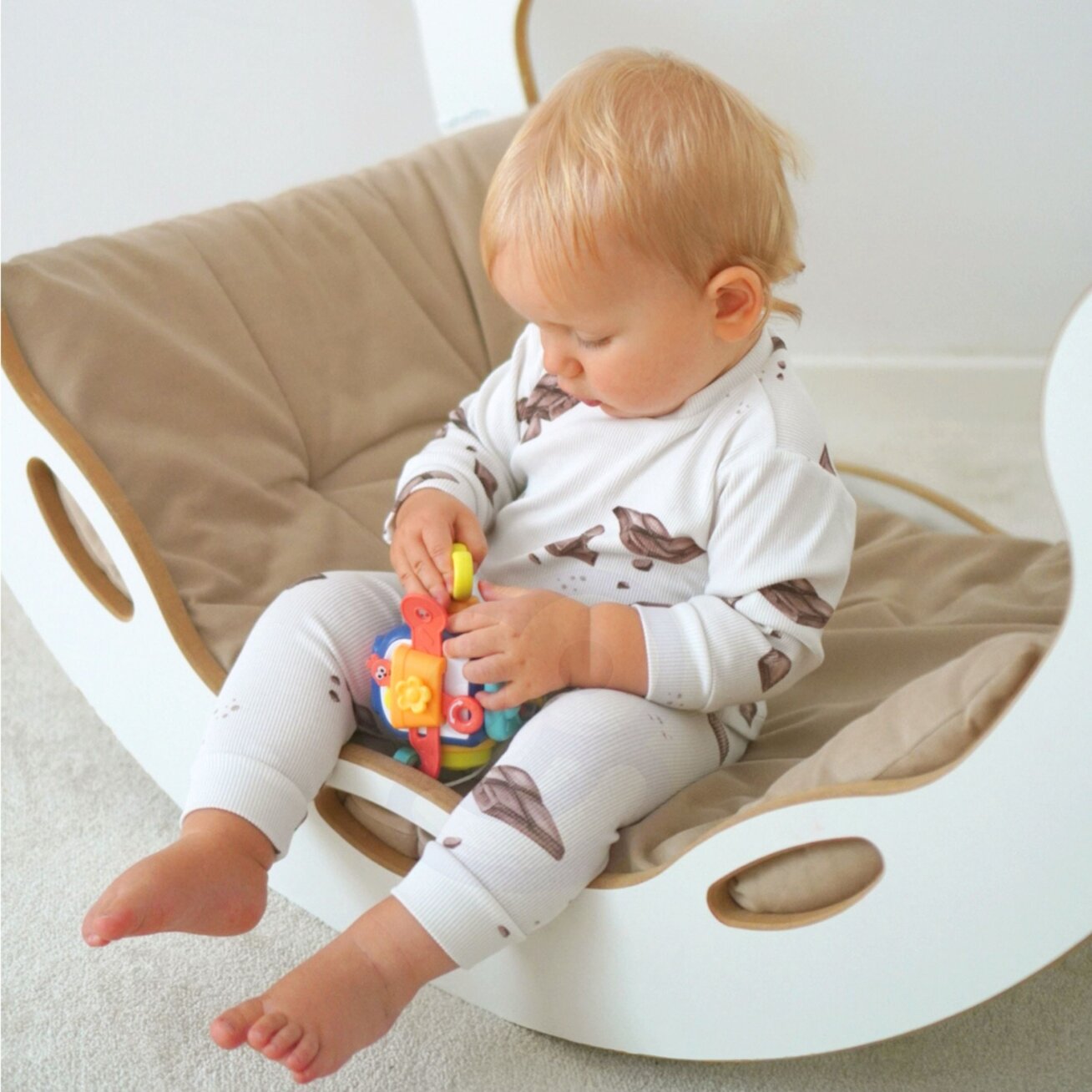 WOOPIE Pingvinukas Montessori sensorinis kamuolys 6in1 1 WOOPIE Pingvinukas Montessori sensorinis kamuolys 6in1 1