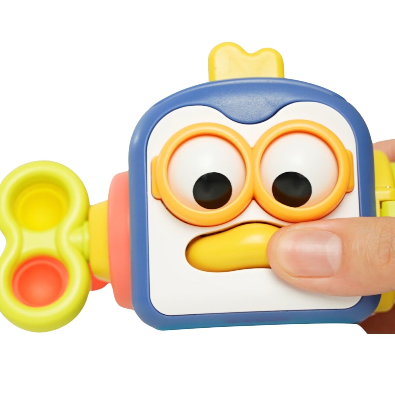 WOOPIE Pingvinukas Montessori sensorinis kamuolys 6in1 11