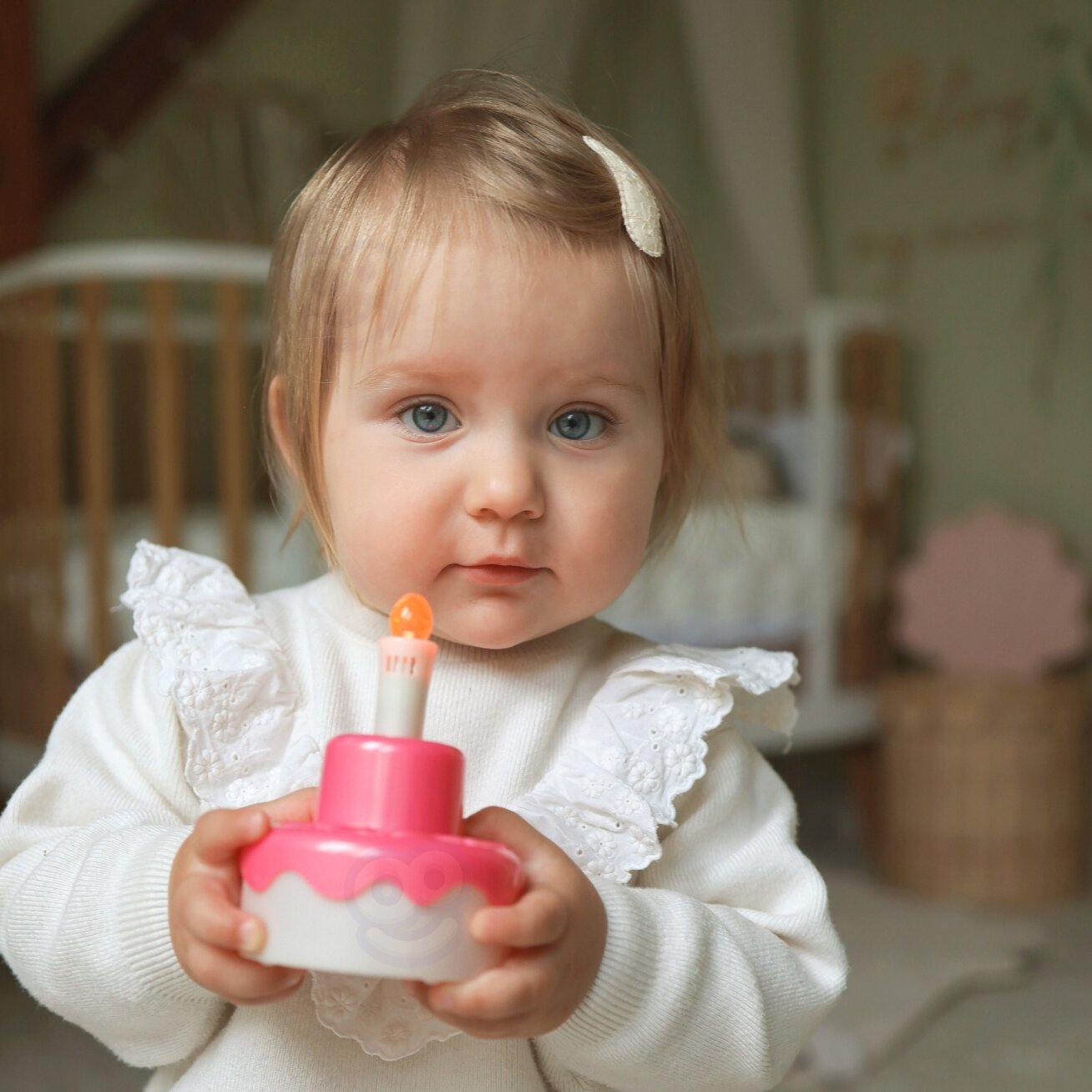 WOOPIE ROYAL Interaktyvi lėlė Mažoji Zosia švenčia gimtadienį 35 cm + priedai 7