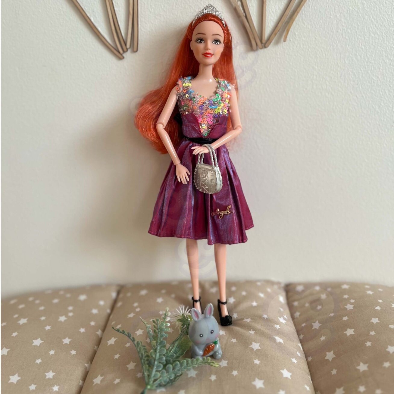 WOOPIE ROYAL lėlė Emi Style Fashion 32 cm – stilinga princesė rožinėje suknelėje + priedai 4 WOOPIE ROYAL lėlė Emi Style Fashion 32 cm – stilinga princesė rožinėje suknelėje + priedai 4