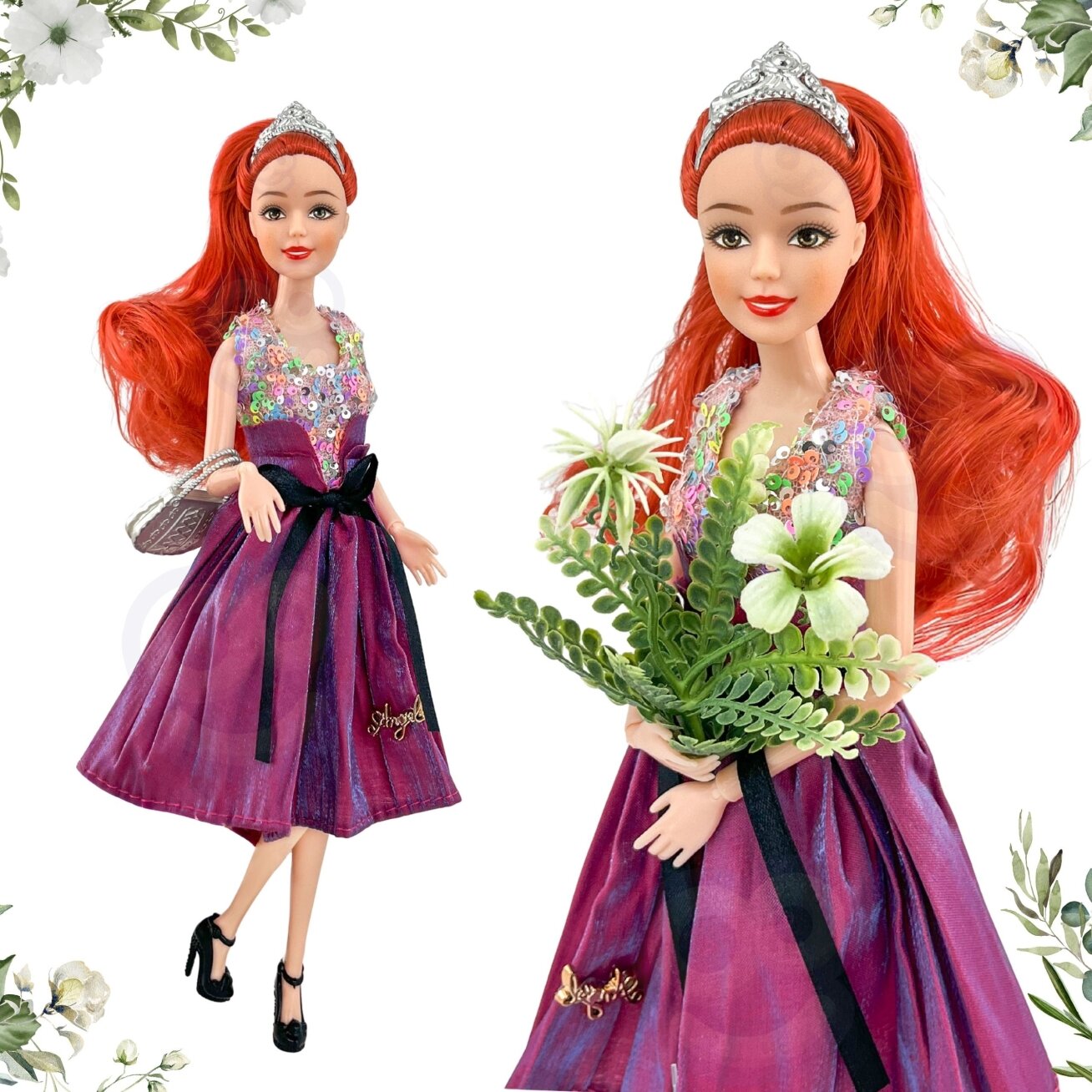 WOOPIE ROYAL lėlė Emi Style Fashion 32 cm – stilinga princesė rožinėje suknelėje + priedai 6 WOOPIE ROYAL lėlė Emi Style Fashion 32 cm – stilinga princesė rožinėje suknelėje + priedai 6