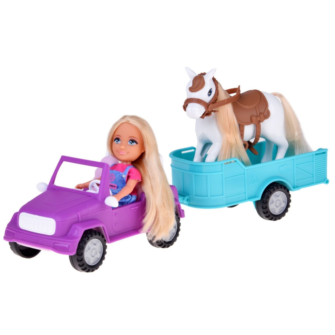 WOOPIE ROYAL Lėlė Niki rinkinys su arkliu, automobiliu ir priekaba 6 WOOPIE ROYAL Lėlė Niki rinkinys su arkliu, automobiliu ir priekaba 6
