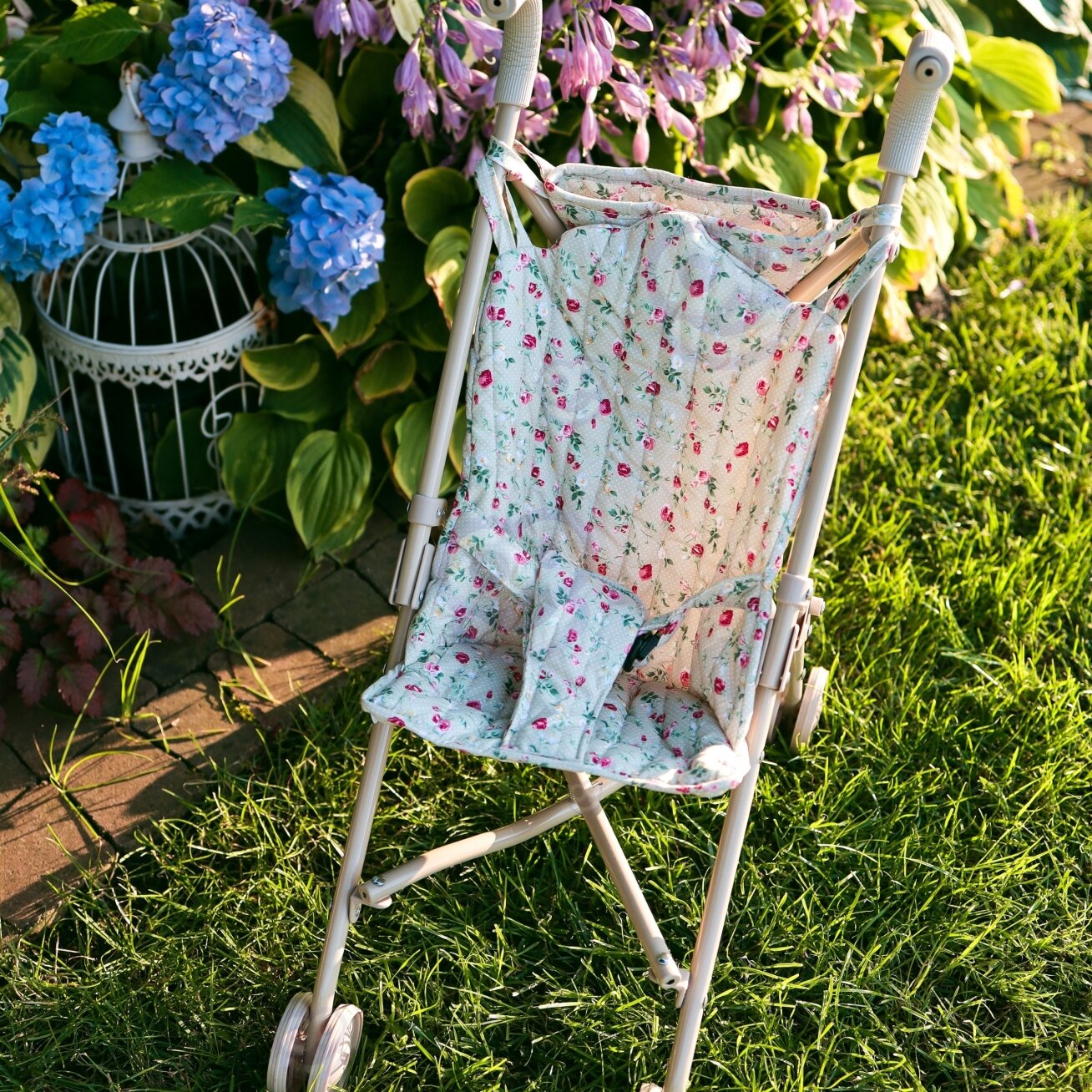 WOOPIE ROYAL lėlių vežimėlis–sportinis Vintage Rose 10 WOOPIE ROYAL lėlių vežimėlis–sportinis Vintage Rose 10