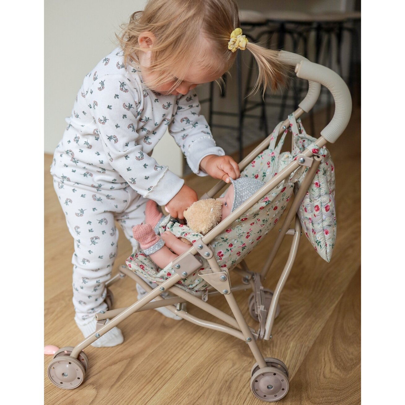 WOOPIE ROYAL lėlių vežimėlis–sportinis Vintage Rose 7