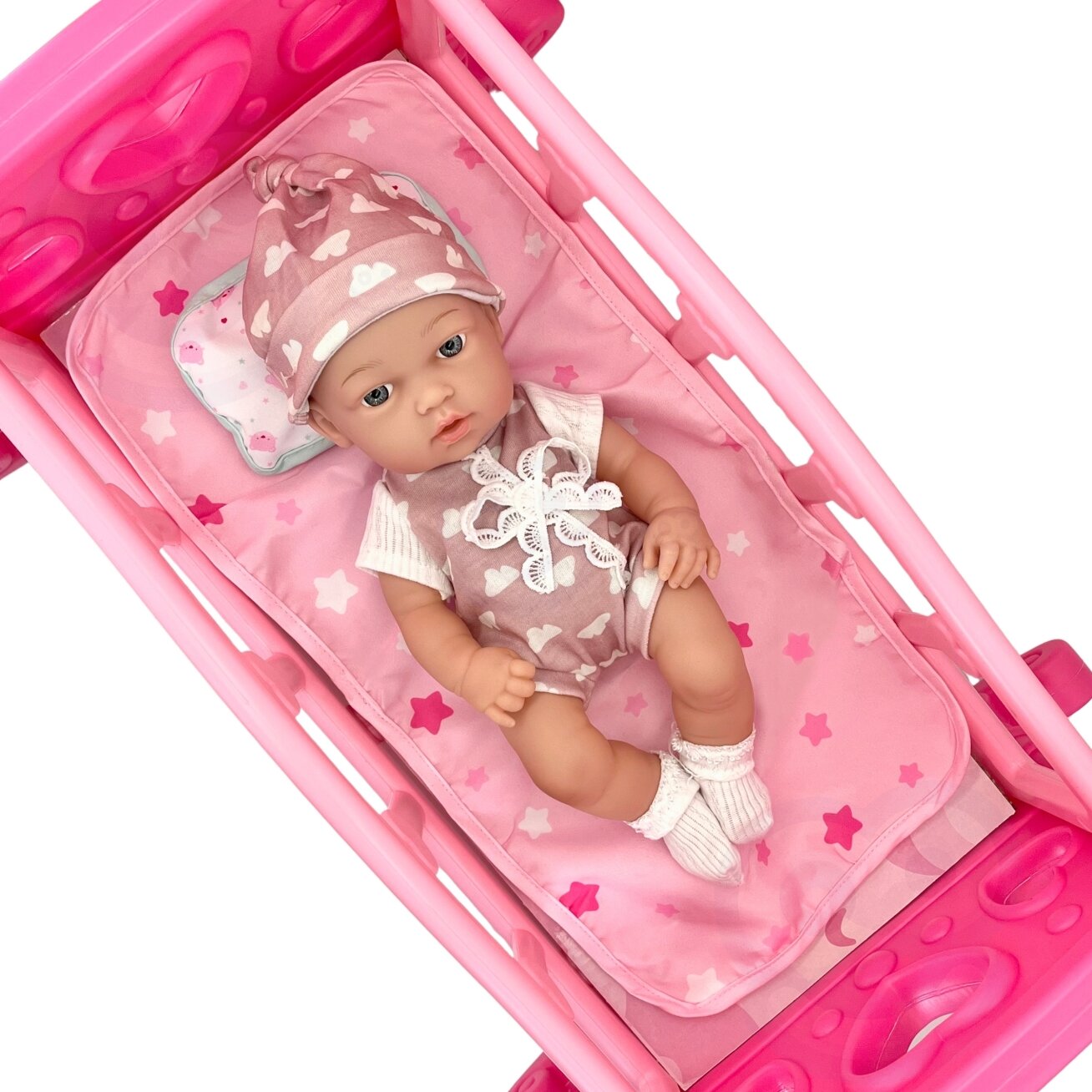 WOOPIE ROYAL Mielas kūdikėlis su drabužėliais 36 cm 12