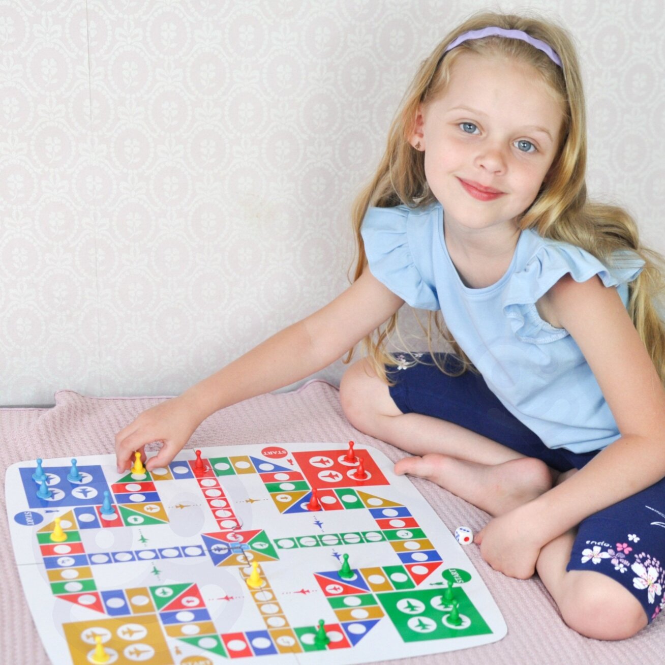 WOOPIE stalo žaidimas 2in1 Mažasis detektyvas + Ludo 1