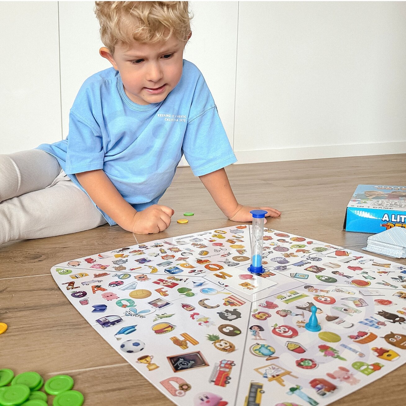 WOOPIE stalo žaidimas 2in1 Mažasis detektyvas + Ludo 3 WOOPIE stalo žaidimas 2in1 Mažasis detektyvas + Ludo 3