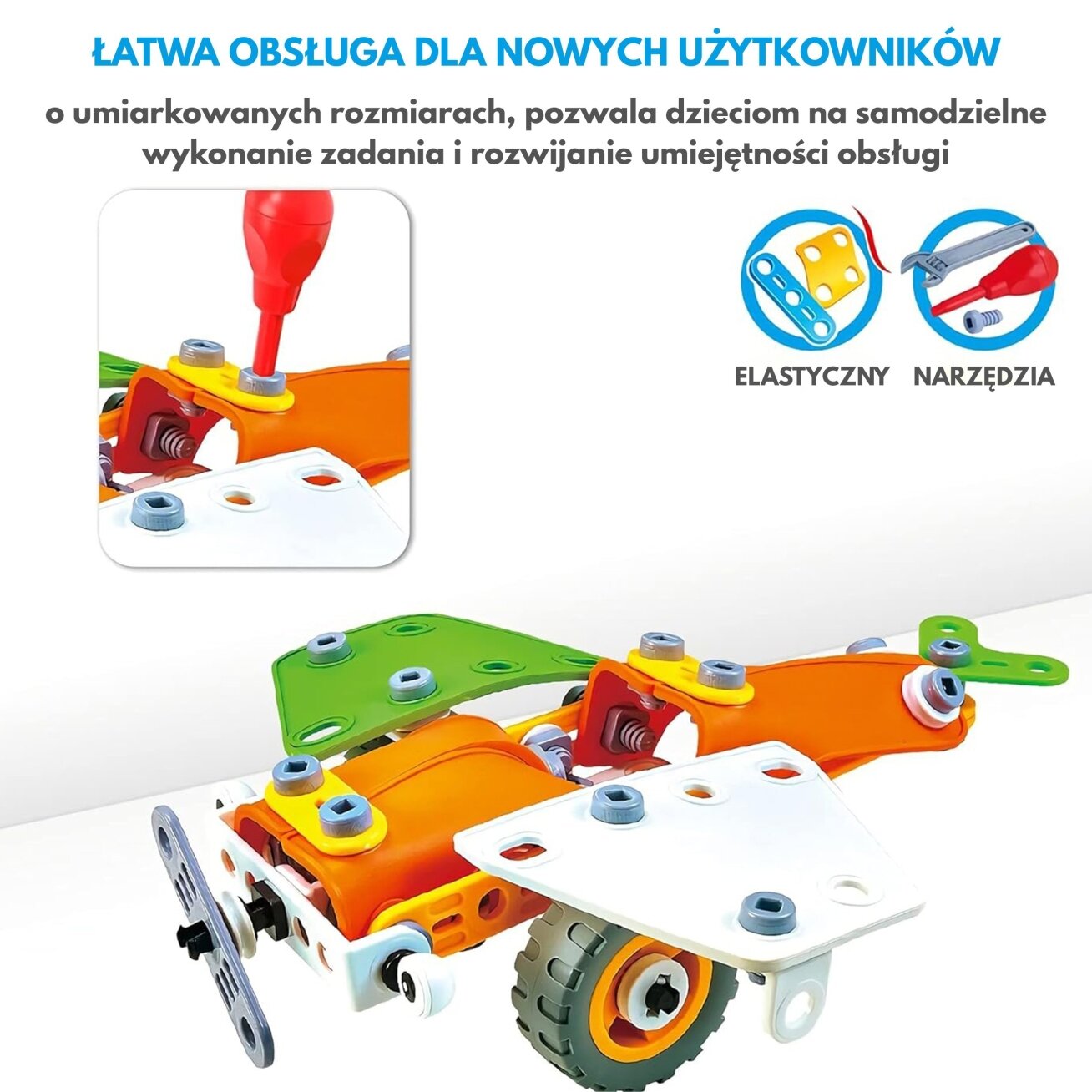 WOOPIE Konstrukcinių kaladėlių rinkinys Transporto priemonės STEM 163 vnt. 17 WOOPIE Konstrukcinių kaladėlių rinkinys Transporto priemonės STEM 163 vnt. 17