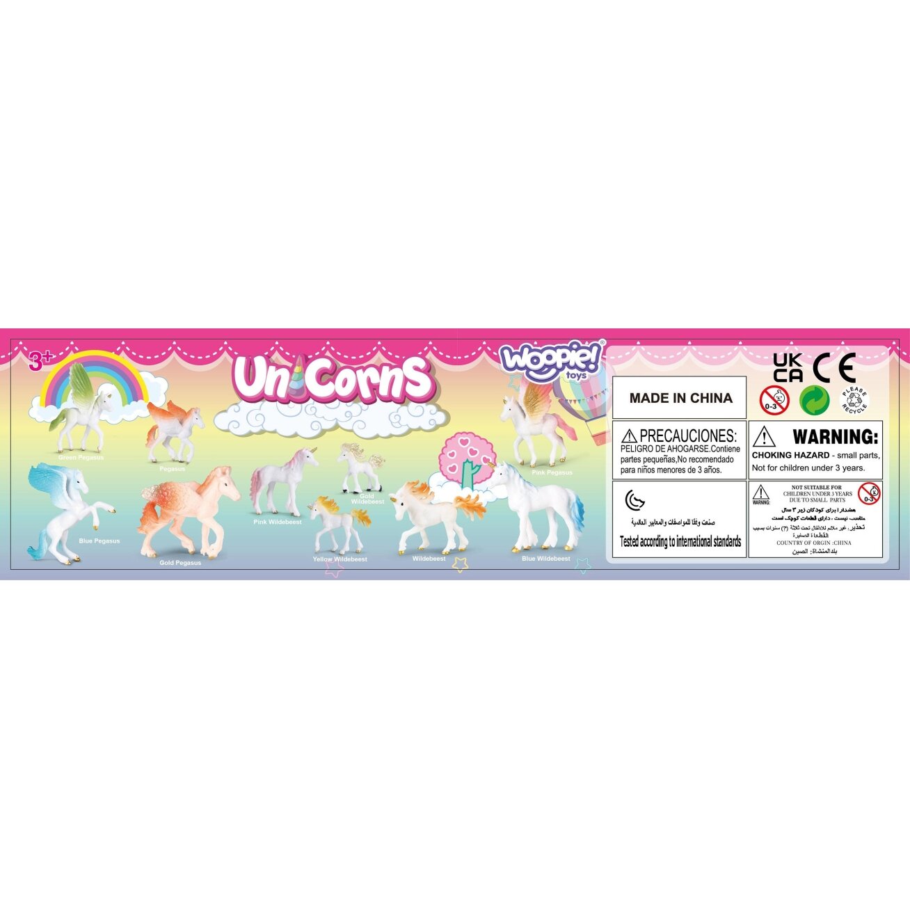 WOOPIE Vienaragių figūrėlių rinkinys 16 vnt. 13 WOOPIE Vienaragių figūrėlių rinkinys 16 vnt. 13