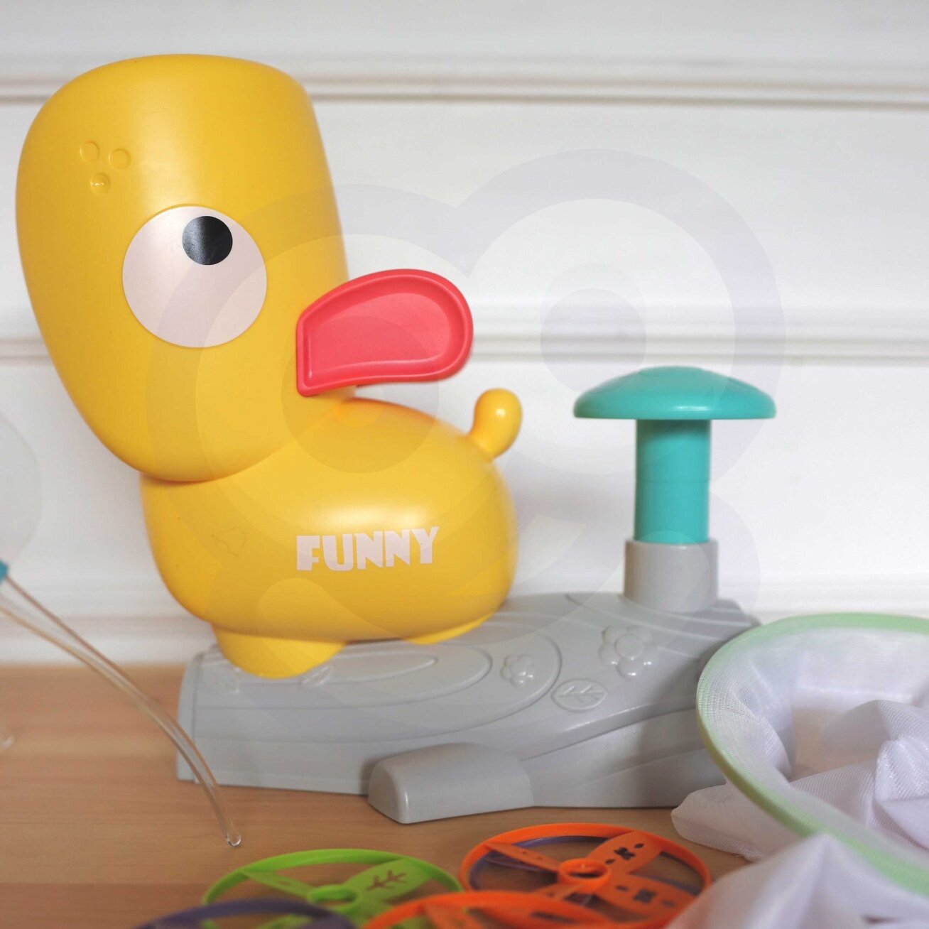 WOOPIE Vikrumo žaidimas Pagauk Frisbee Diskų paleidimo įrenginys 2