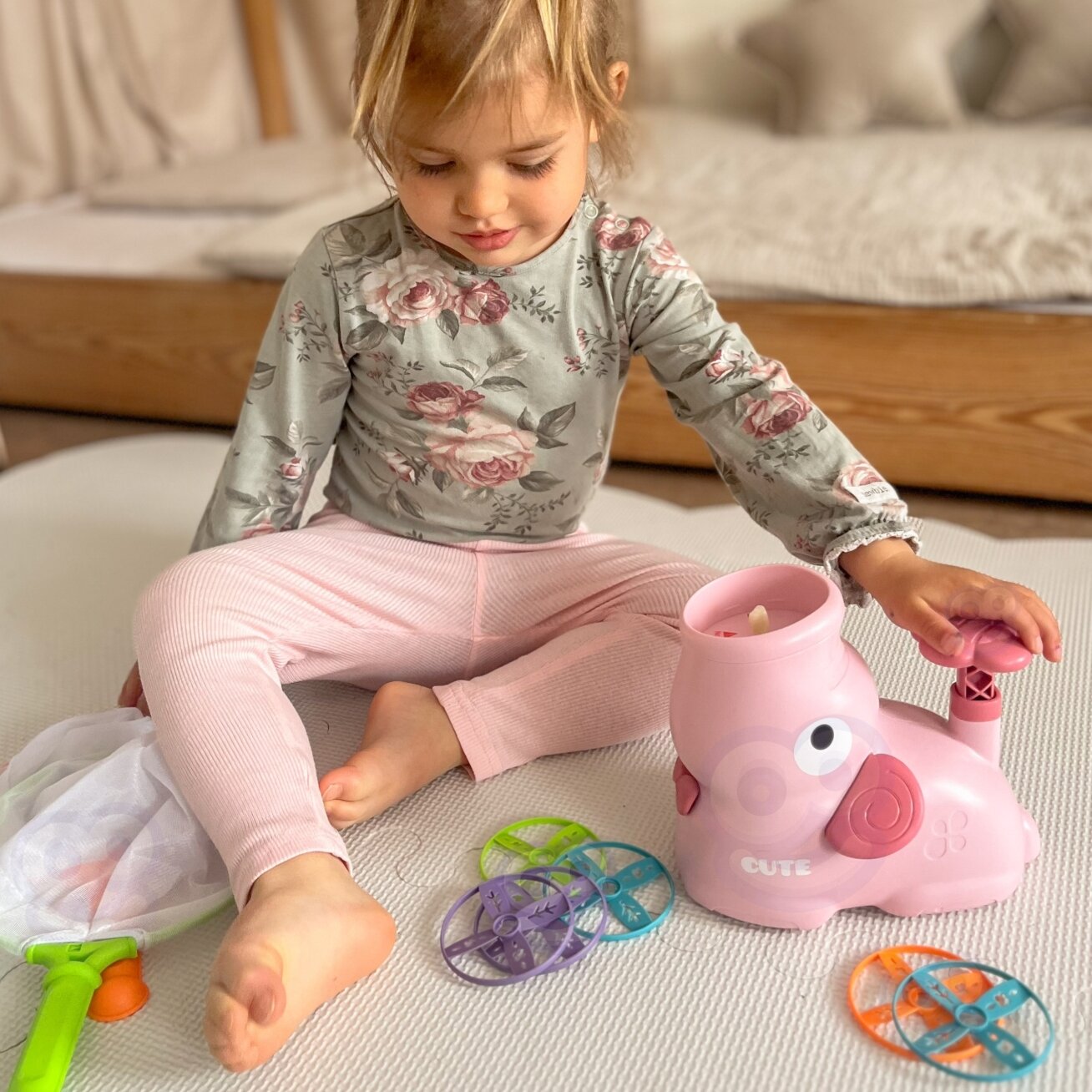 WOOPIE Vikrumo žaidimas Pagauk frisbių Diskų paleidimo įrenginys 1 WOOPIE Vikrumo žaidimas Pagauk frisbių Diskų paleidimo įrenginys 1