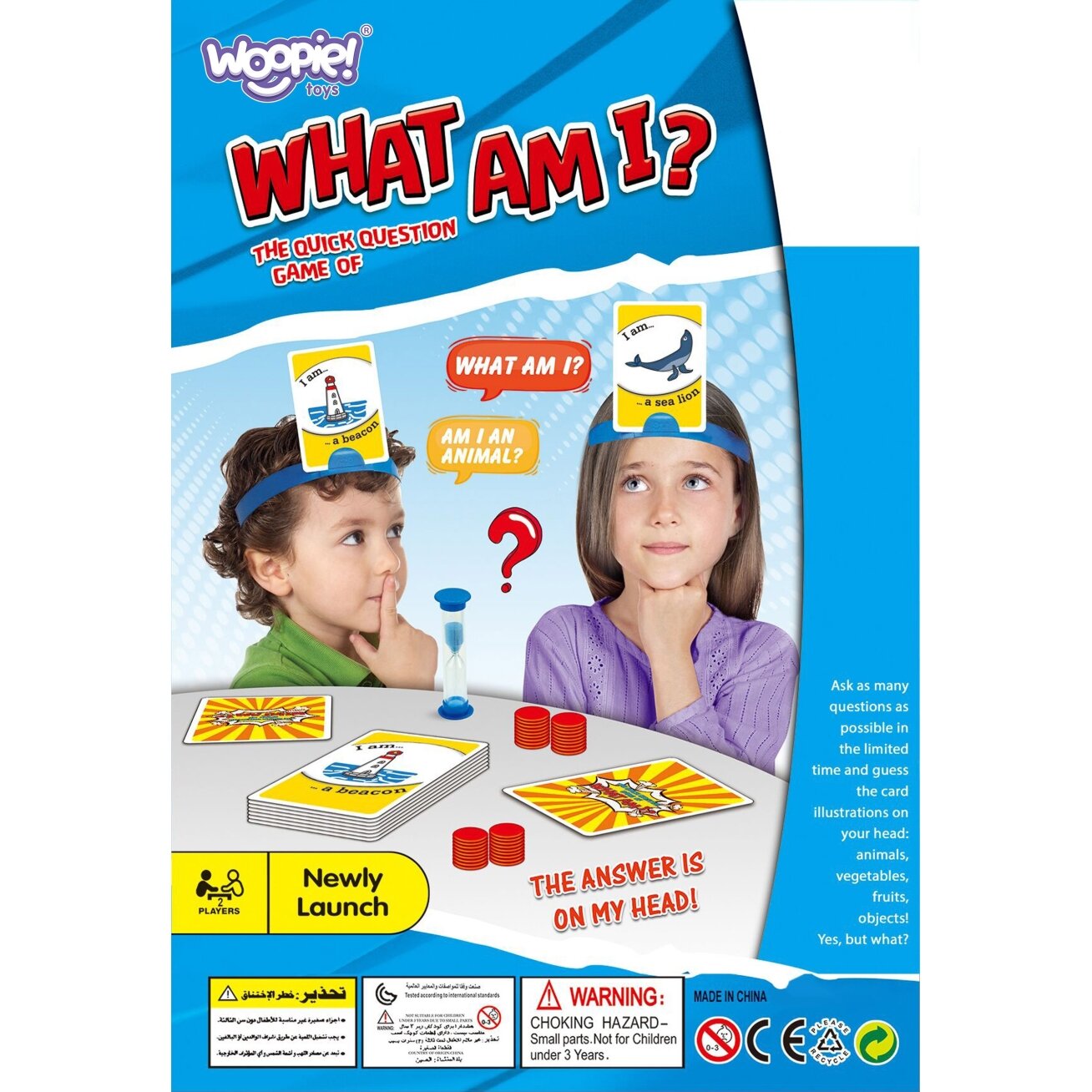 WOOPIE Žodinis žaidimas Atspėk, kas aš? 2 žaidėjams 6