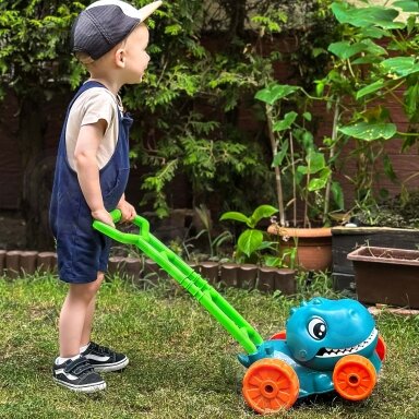 WOOPIE Sodo žoliapjovė Dino muilo burbulams dinozauras + skystis
