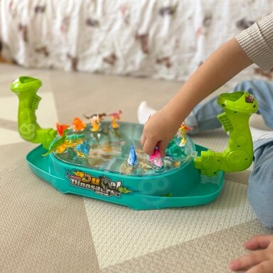 WOOPIE Dinozaurų mūšis Vikrumo žaidimas Šaudyklė