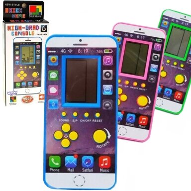 WOOPIE Elektroninis žaidimas Mini Tetris kišeninė versija