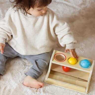 WOOPIE GREEN Dėžutė Box 5in1 Montessori edukacinė 11-12M FSC