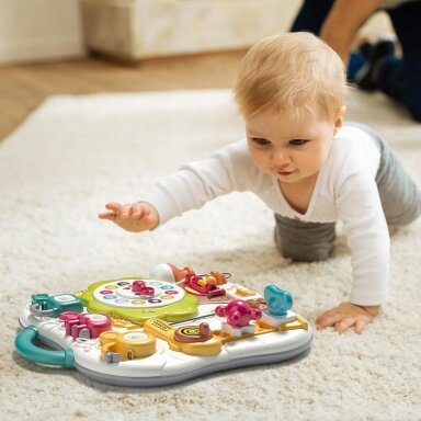 WOOPIE Montessori manipuliacinė sensorinė interaktyvi lenta mažyliui