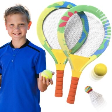 WOOPIE paplūdimio badmintono raketės – rinkinys