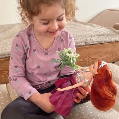 WOOPIE ROYAL lėlė Emi Style Fashion 32 cm – stilinga princesė rožinėje suknelėje + priedai