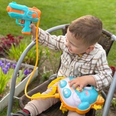 WOOPIE vandens pistoletas su kuprine UFO MONSTER – talpa 2,1 l